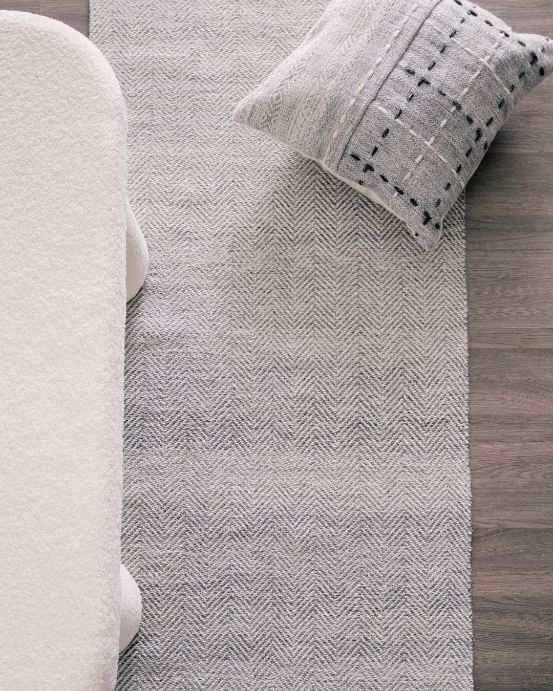 Herringbone Handwoven Rug