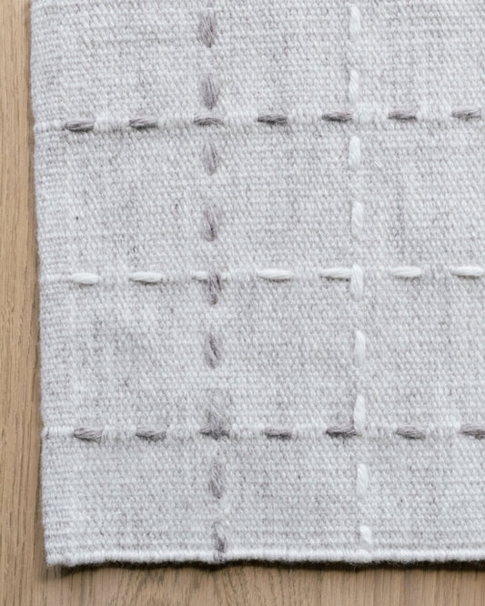 Modern Stitch Handwoven Rug