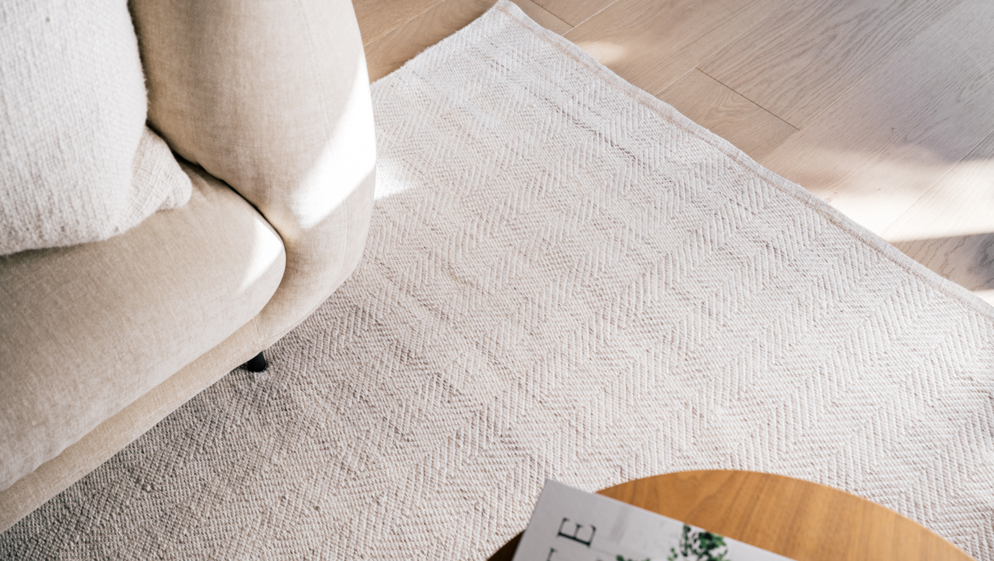 Herringbone Handwoven Rug