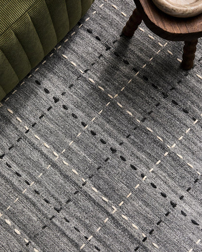Modern Stitch Handwoven Rug