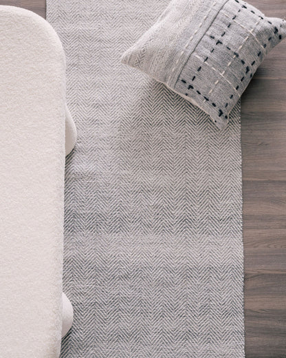 Herringbone Handwoven Rug