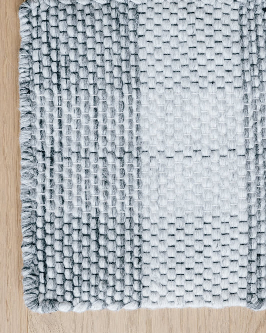 Window Pane Hand Woven Rug