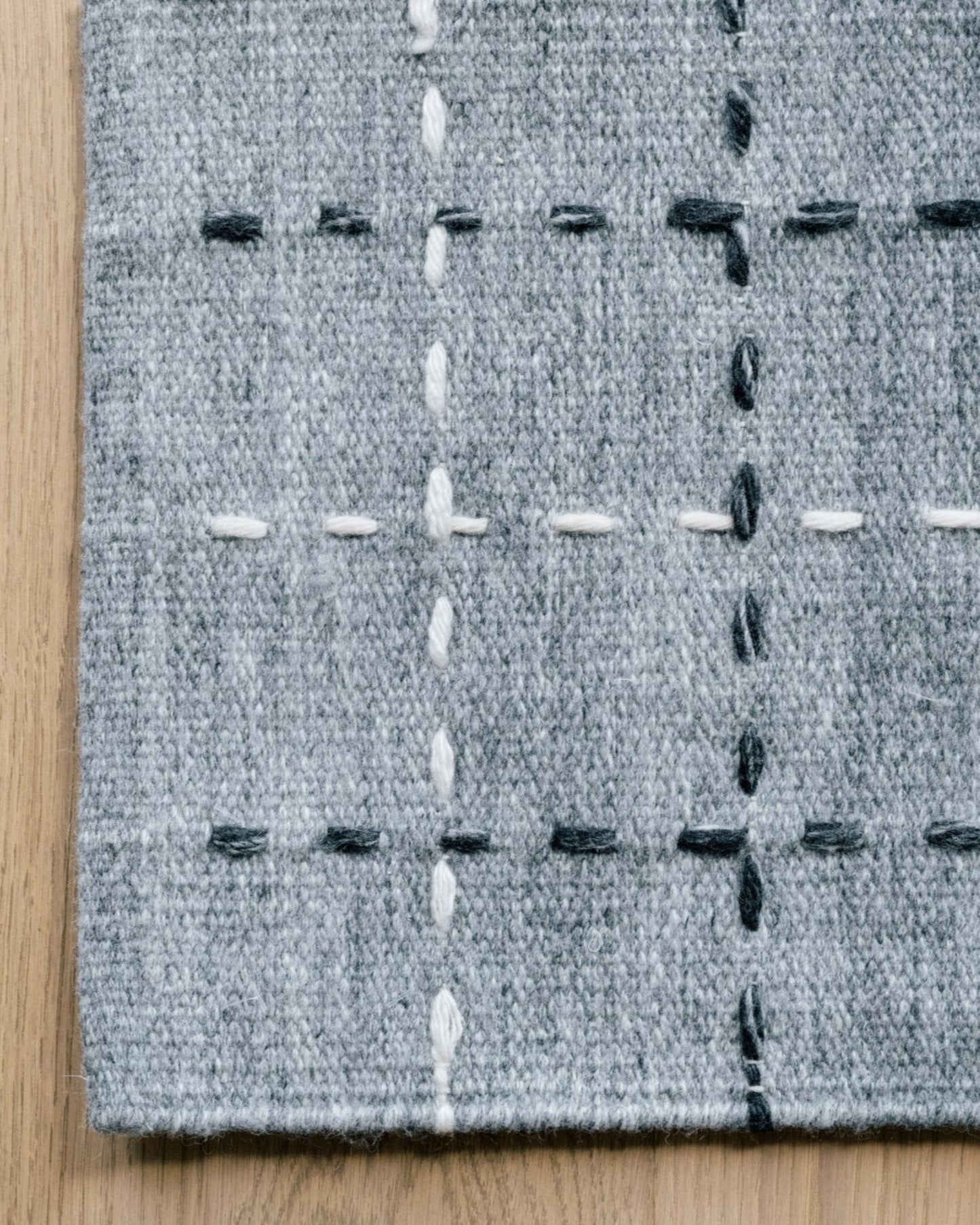 Modern Stitch Hand Woven Rug